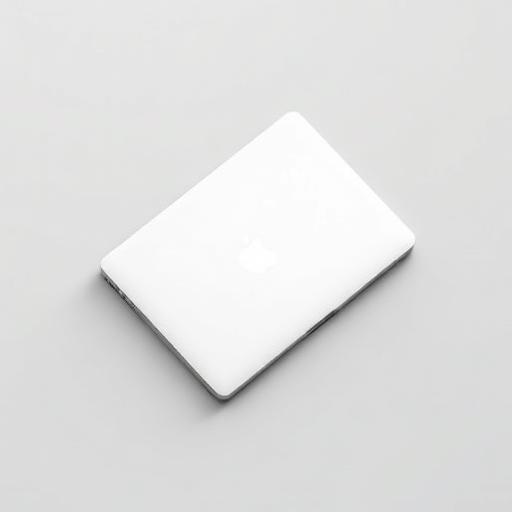 Closed MacBook Pro laptop ready for return shipment